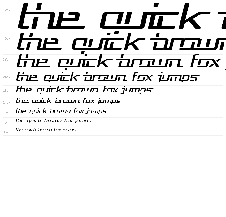 Republika V Exp Italic Waterfall