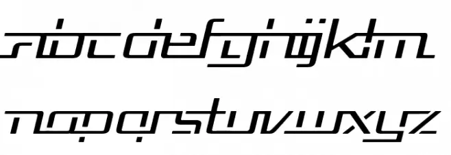 Republika V Exp - Light Italic Fonte MINÚSCULAS