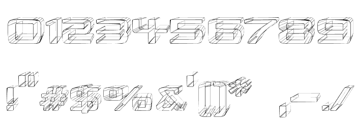 Republika V Exp - Sketch Font OTHER CHARS
