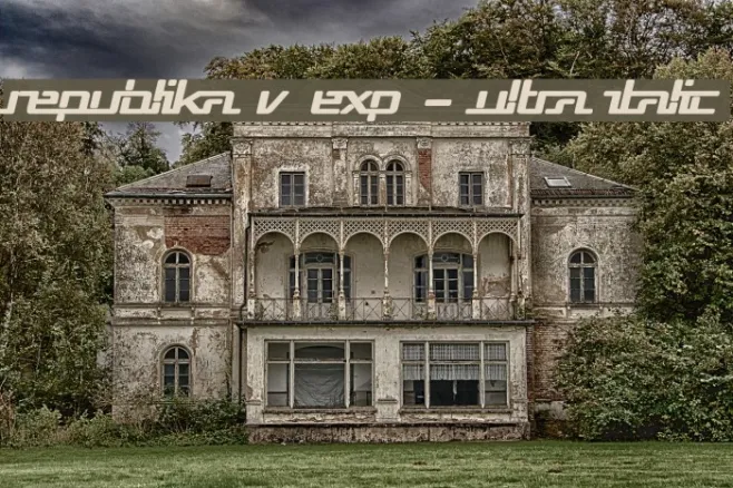 Republika V Exp - Ultra Italic Example 2