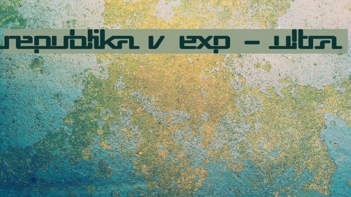 Republika V Exp - Ultra Example 1