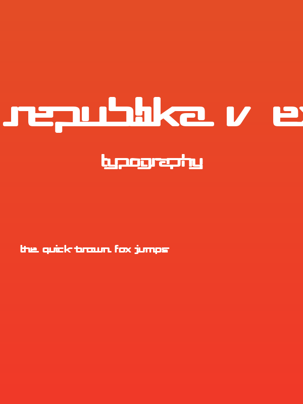 Republika V Exp - Ultra Poster