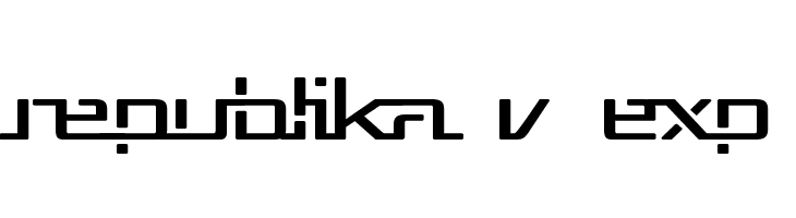 Republika V Exp Font