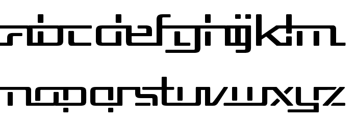 Republika V Exp Font LOWERCASE