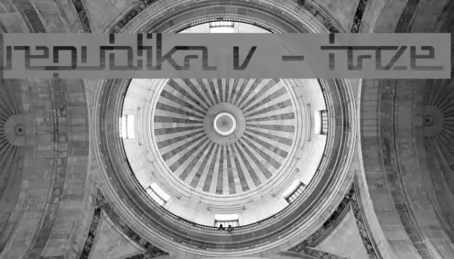 Republika V - Haze Font examples