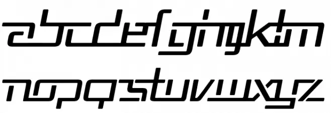 Republika V Italic خط أحرف كبيرة