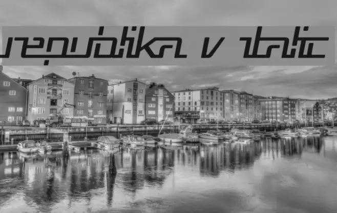 Republika V Italic フォント examples