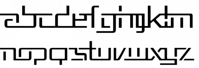 Republika V - Light フォント 大文字