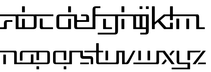 Republika V - Light Font LOWERCASE