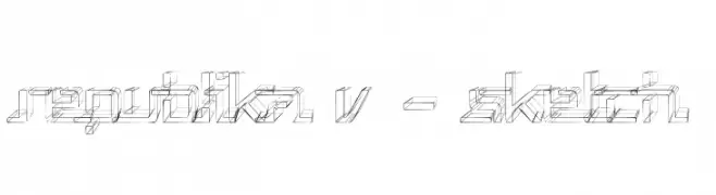Republika V - Sketch  Descarca Fonturi Gratis