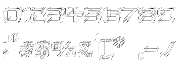 Republika V - Sketch Font OTHER CHARS