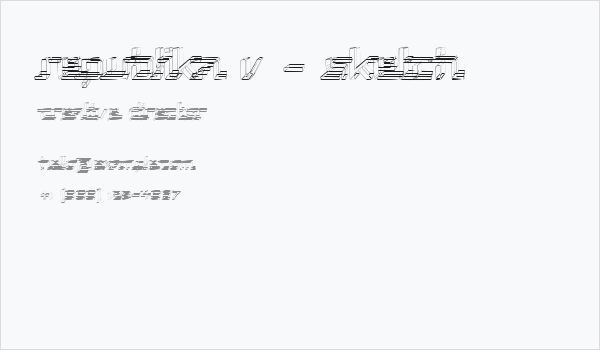 Republika V - Sketch Business Card