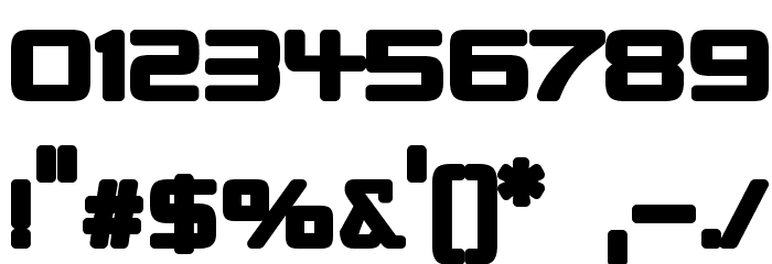 Republika V - Ultra Font OTHER CHARS