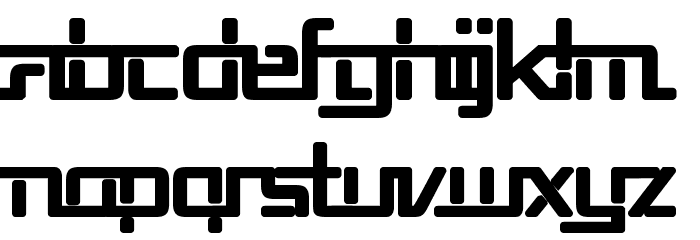 Republika V - Ultra Font LOWERCASE