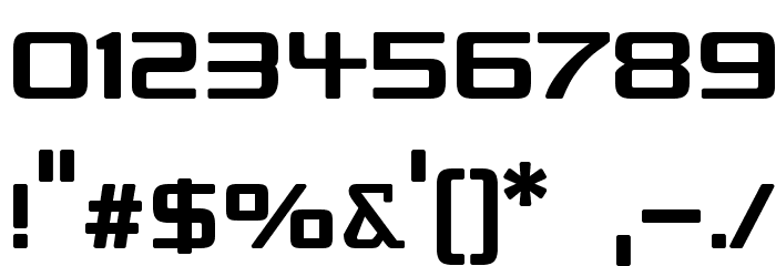 Republika V フォント その他の文字