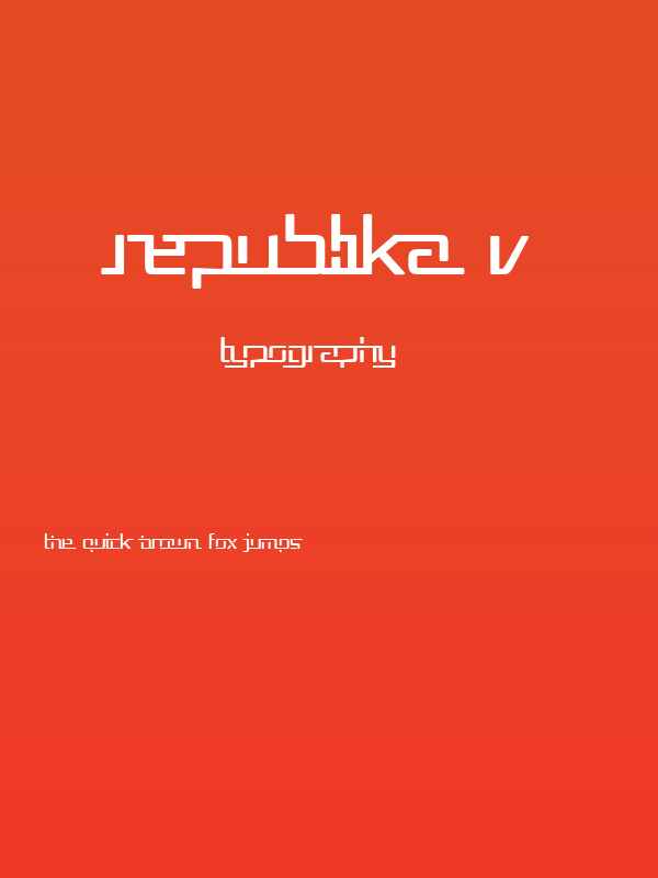 Republika V Poster