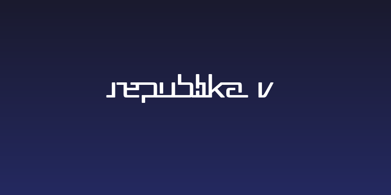 Republika V Social Header