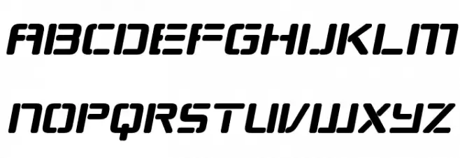 Republikaps Bold Italic 字体 小写