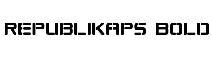 Republikaps Bold Font