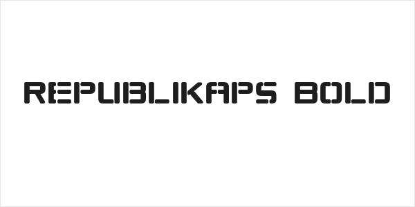 Republikaps Bold Logo