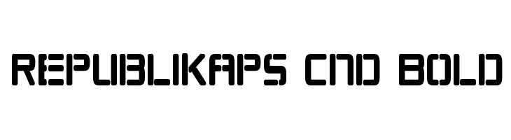 Republikaps Cnd Bold Font