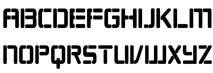 Republikaps Cnd Bold Font LOWERCASE