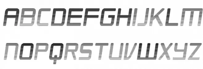 Republikaps Cnd - Haze Italic Font Litere mari