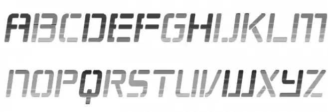 Republikaps Cnd - Haze Italic Шрифта строчной