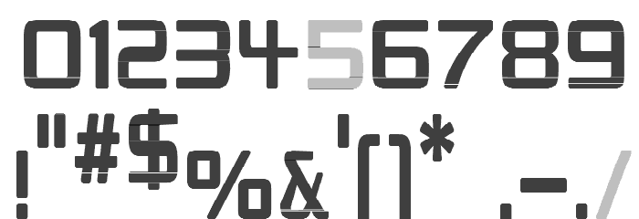 Republikaps Cnd - Haze Font OTHER CHARS