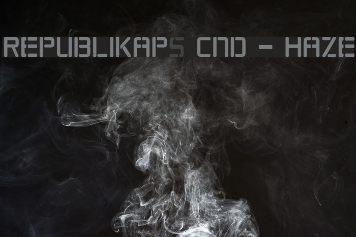 Republikaps Cnd - Haze Font examples