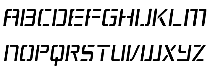 Republikaps Cnd - Light Italic Font LOWERCASE