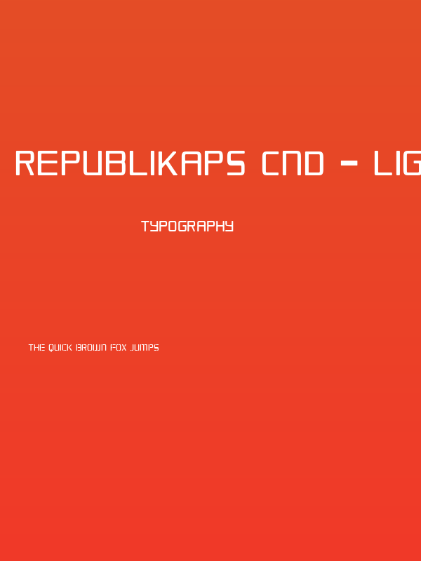 Republikaps Cnd - Light Poster