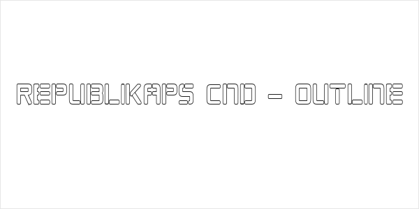 Republikaps Cnd - Outline Logo