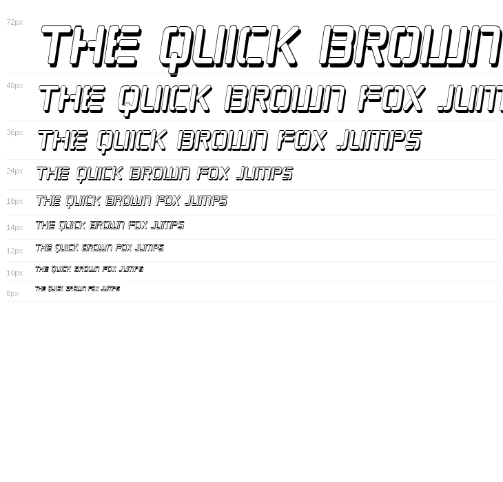 Republikaps Cnd - Shadow Italic Waterfall