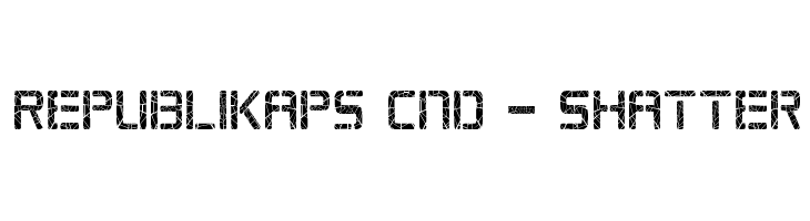 Republikaps Cnd - Shatter  لخطوط تنزيل
