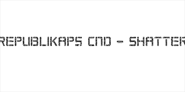 Republikaps Cnd - Shatter Logo