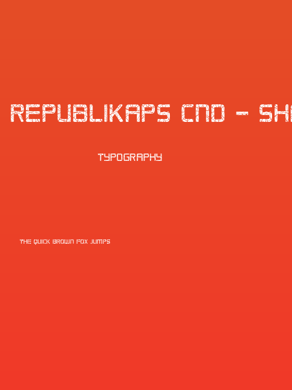 Republikaps Cnd - Shatter Poster
