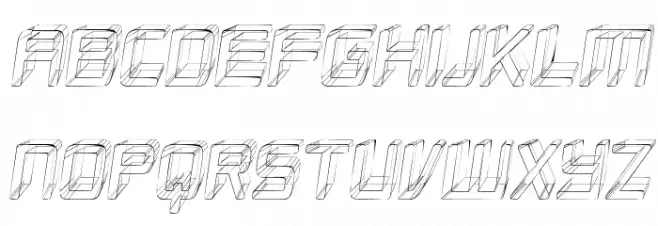 Republikaps Cnd - Sketch Italic Polices MAJUSCULES