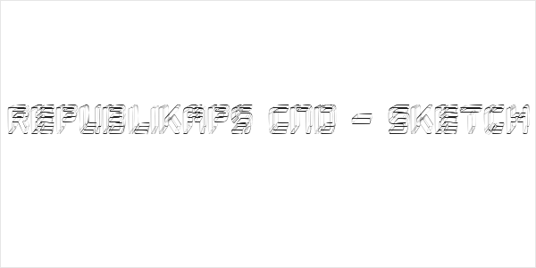 Republikaps Cnd - Sketch Logo