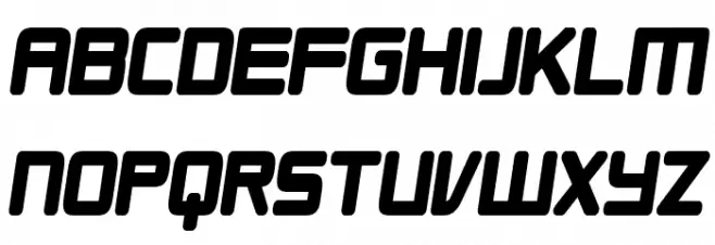 Republikaps Cnd - Ultra Italic Шрифта ВЕРХНИЙ