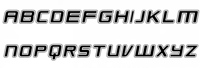 Republikaps - College Italic Fonte MAIÚSCULAS