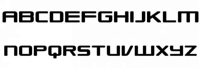 Republikaps Exp Bold 字体 大写