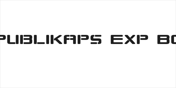 Republikaps Exp Bold Logo