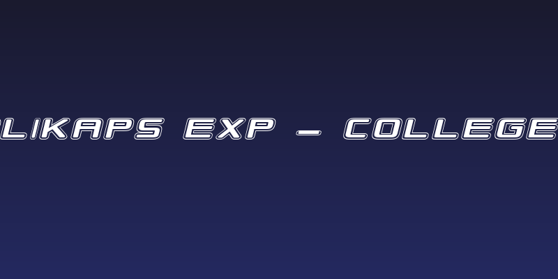 Republikaps Exp - College Italic Social Header
