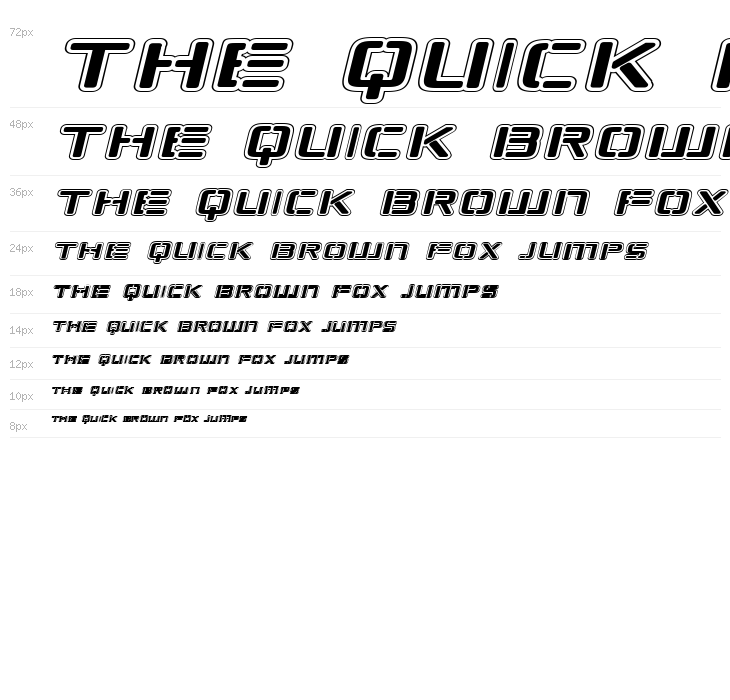 Republikaps Exp - College Italic Waterfall