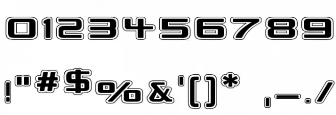 Republikaps Exp - College Font OTHER CHARS