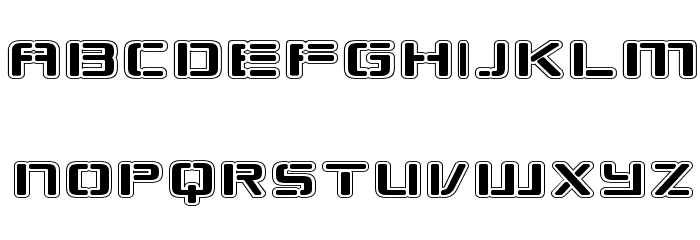Republikaps Exp - College Font LOWERCASE