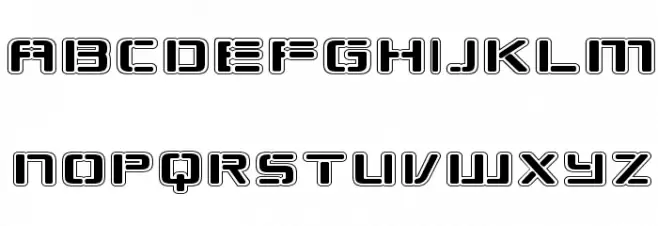 Republikaps Exp - College Caratteri MINUSCOLO