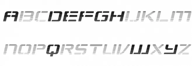 Republikaps Exp - Haze Italic फ़ॉन्ट लोअरकेस