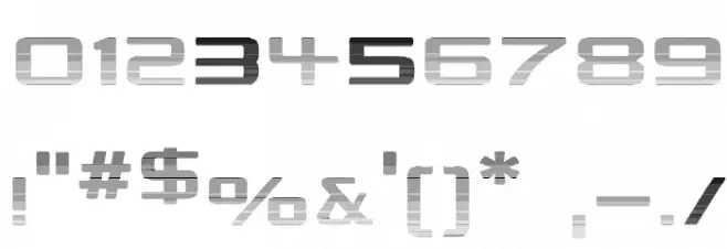 Republikaps Exp - Haze Font OTHER CHARS